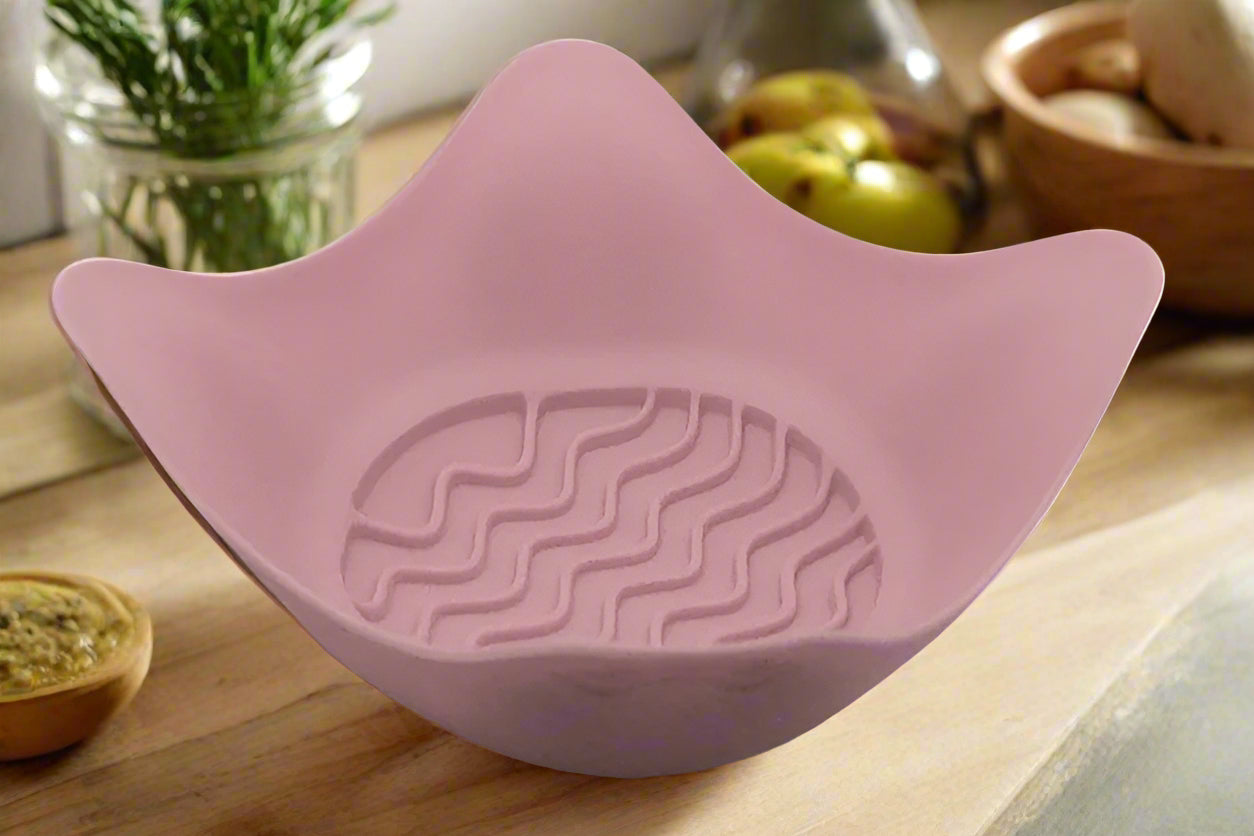 Bowl Cozy Dusky Pink – Microwave Safe, Stylish & Designed in Tasmania