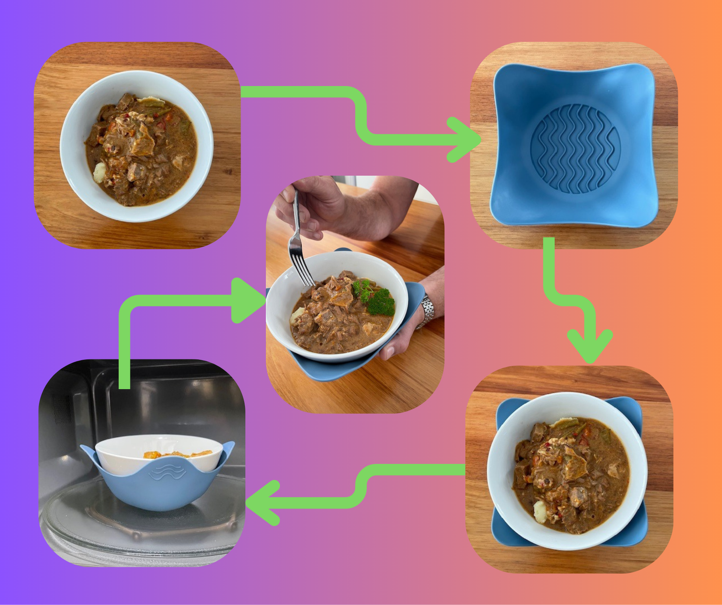 Plate Cozy – Microwave Safe, Stylish & Designed in Tasmania