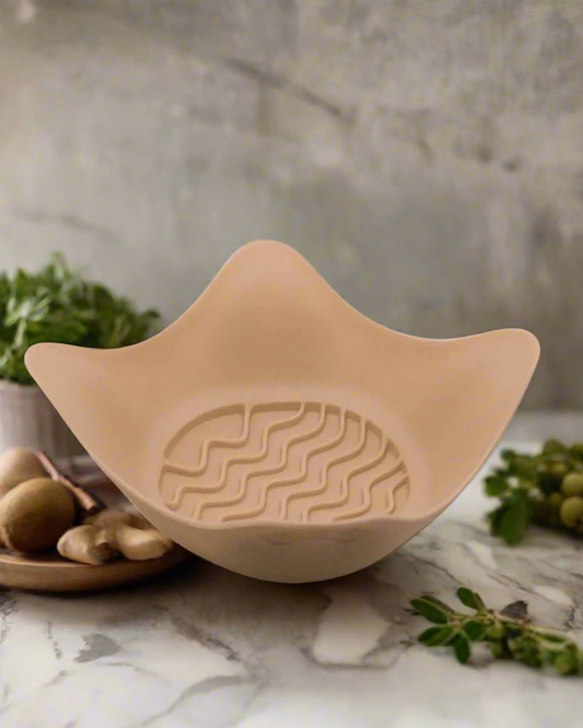 Big Bowl Cozy Light Taupe  – Microwave Safe, Stylish & Designed in Tasmania