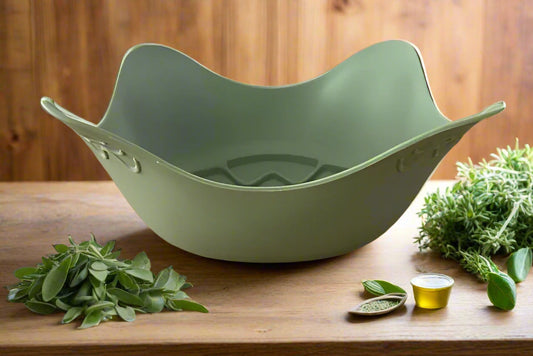 Big Bowl Cozy Sage Green  – Microwave Safe, Stylish & Designed in Tasmania