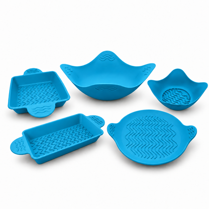 Complete Cozy Collection – Blue | 5-Piece Bundle