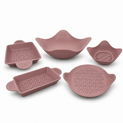 Complete Cozy Collection – Dusty Pink | 5-Piece Bundle