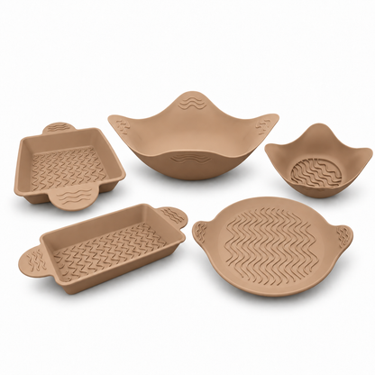 Complete Cozy Collection – Light Taupe | 5-Piece Bundle