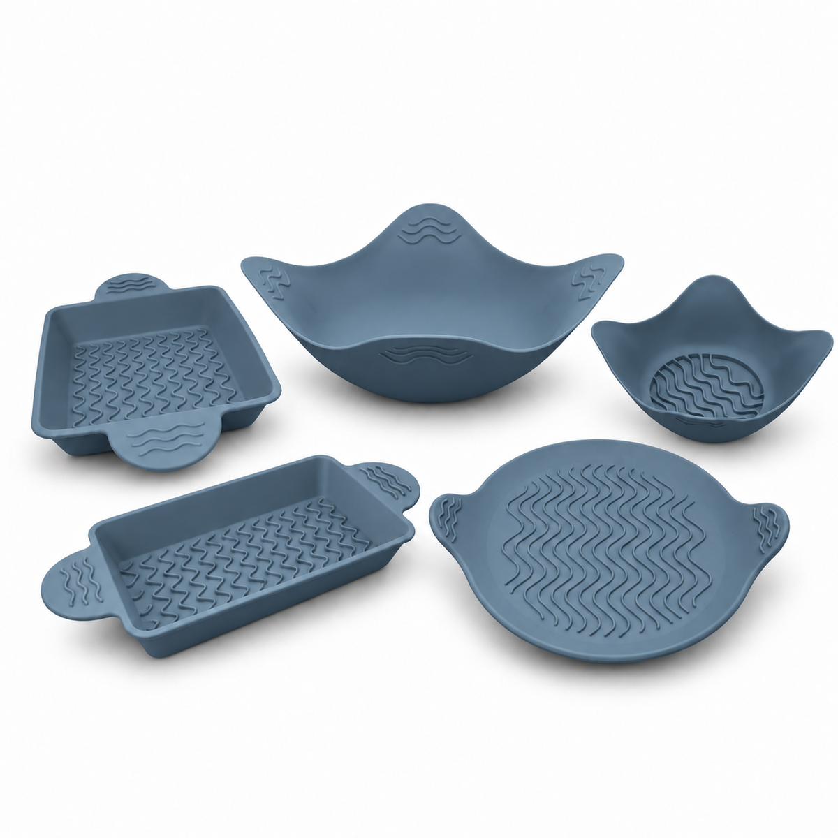 Complete Cozy Collection – Soft Teal | 5-Piece Bundle