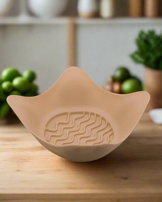 Bowl Cozy Light Taupe  – Microwave Safe, Stylish & Designed in Tasmania