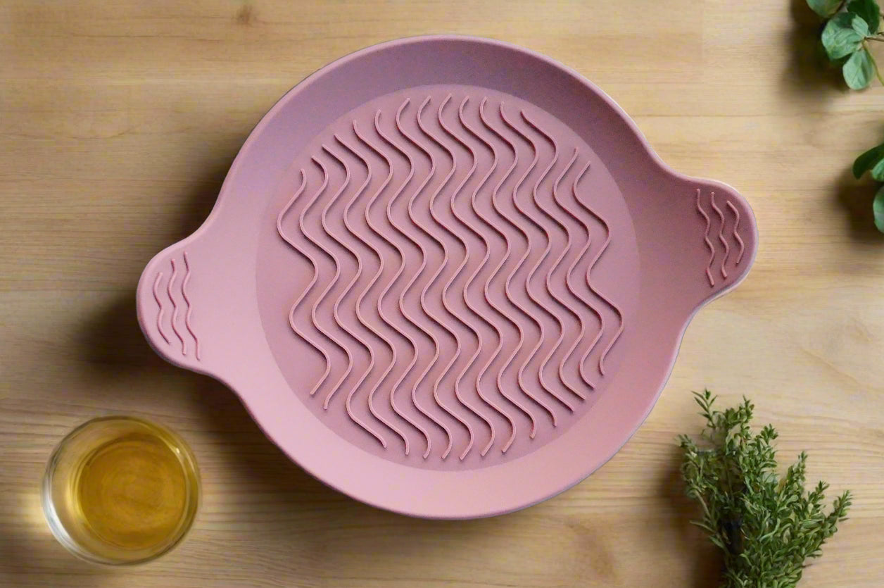 Plate Cozy - Dusty Pink